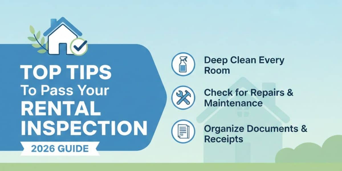 Top Tips To Pass Your Rental Inspection