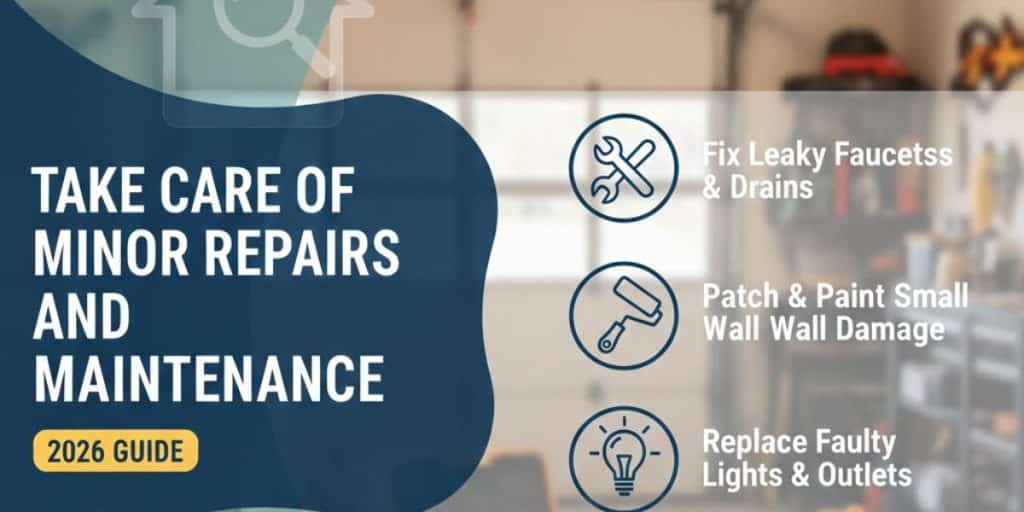 Top Tips To Pass Your Rental Inspection Take Care of Minor Repairs and Maintenance