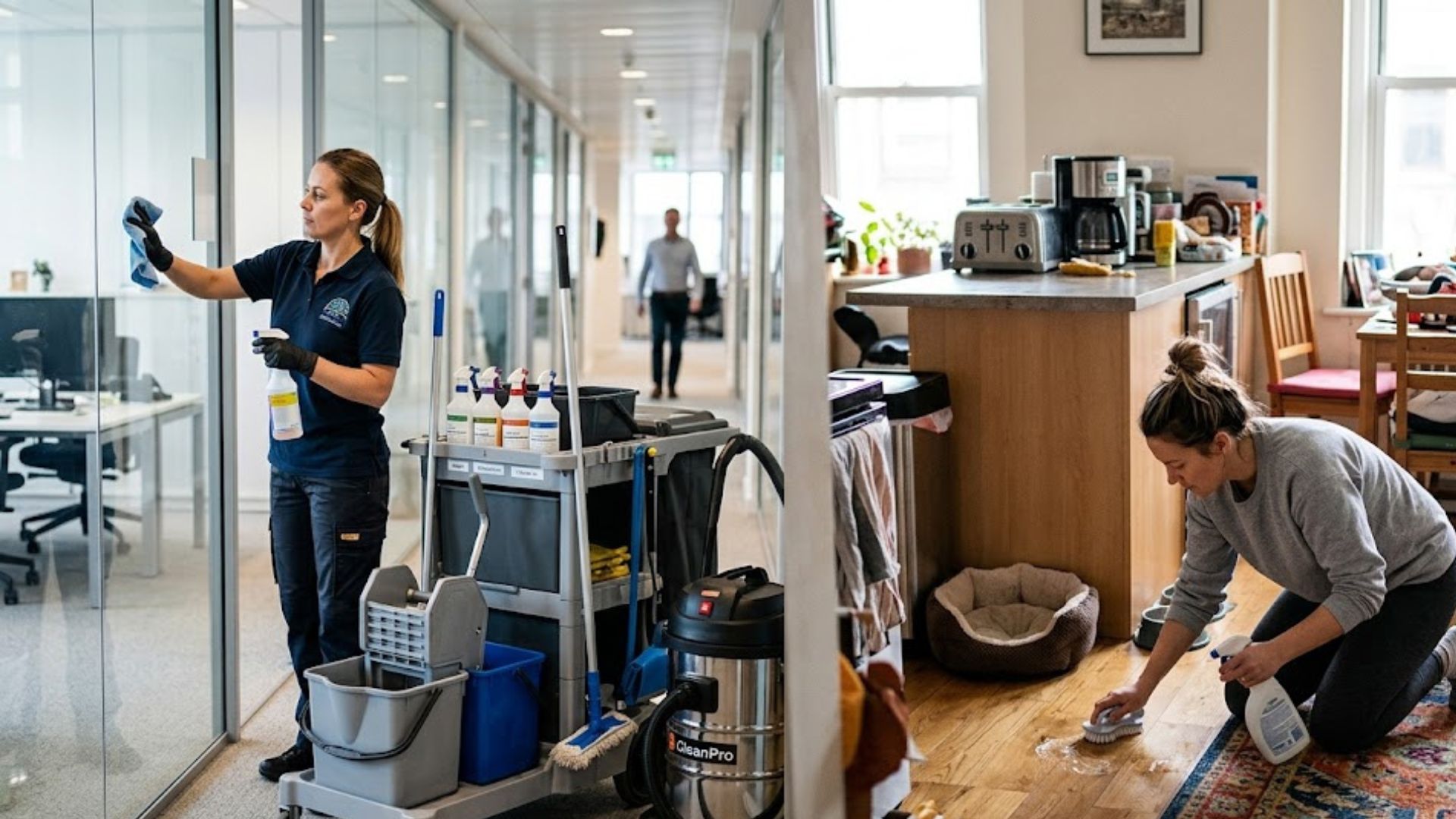Professional Cleaning VS Personal One